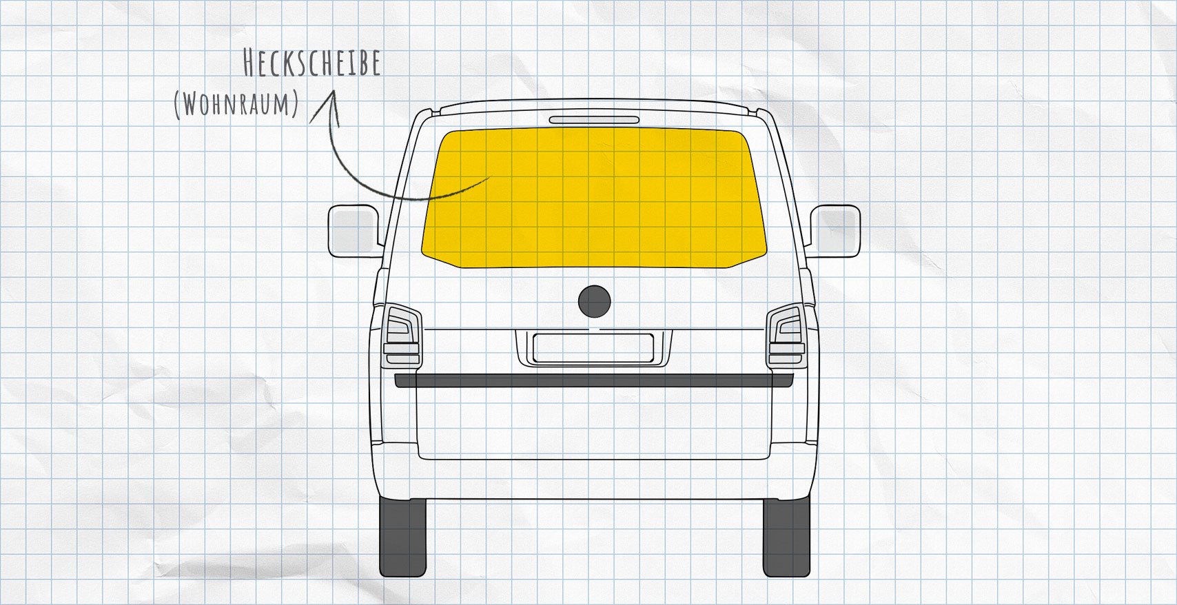 Frontscheibenabdeckung für VW Volkswagen T5 Transporter Standard Kurz Pritsche /