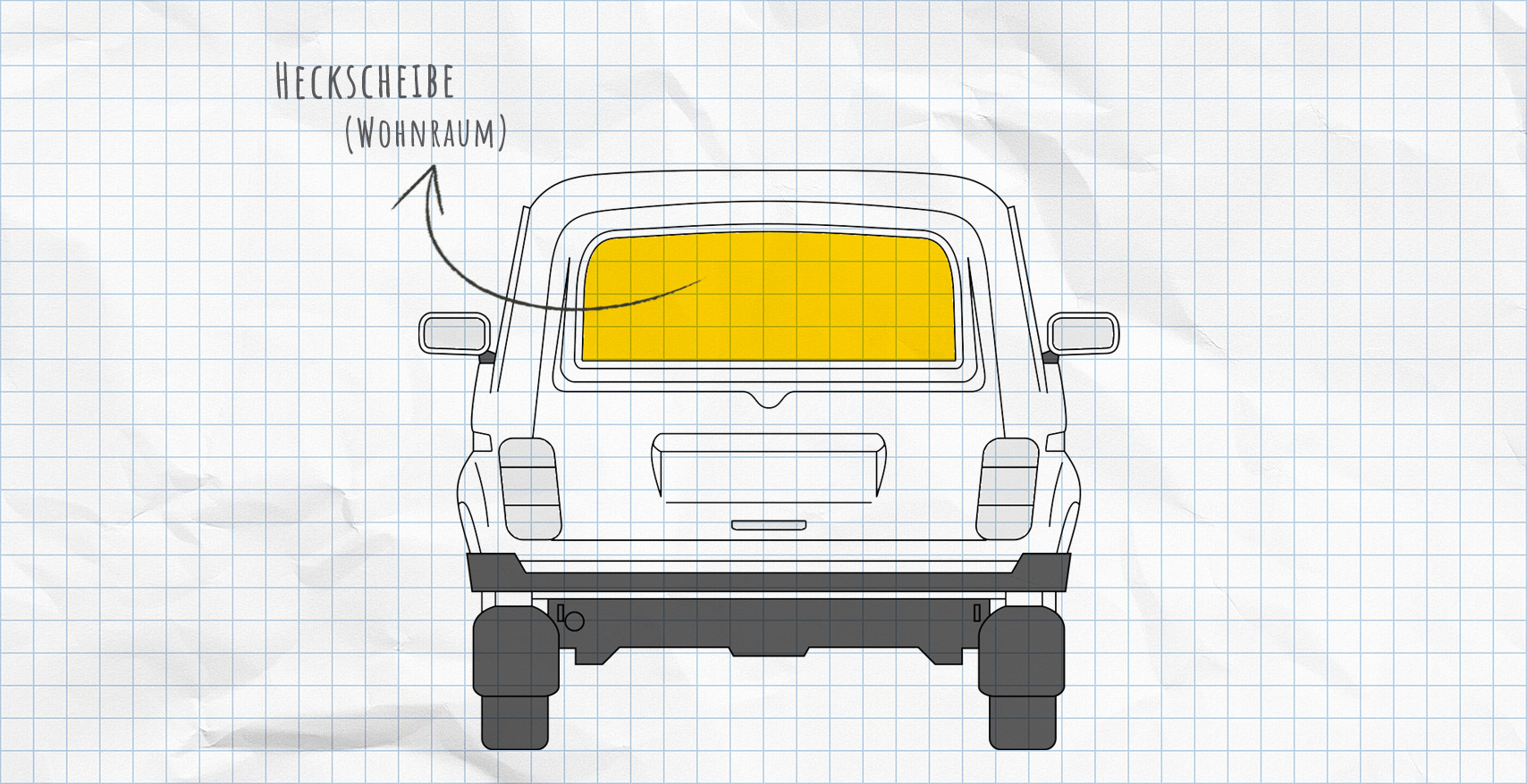 Lada Niva Thermomatten Heckscheibe