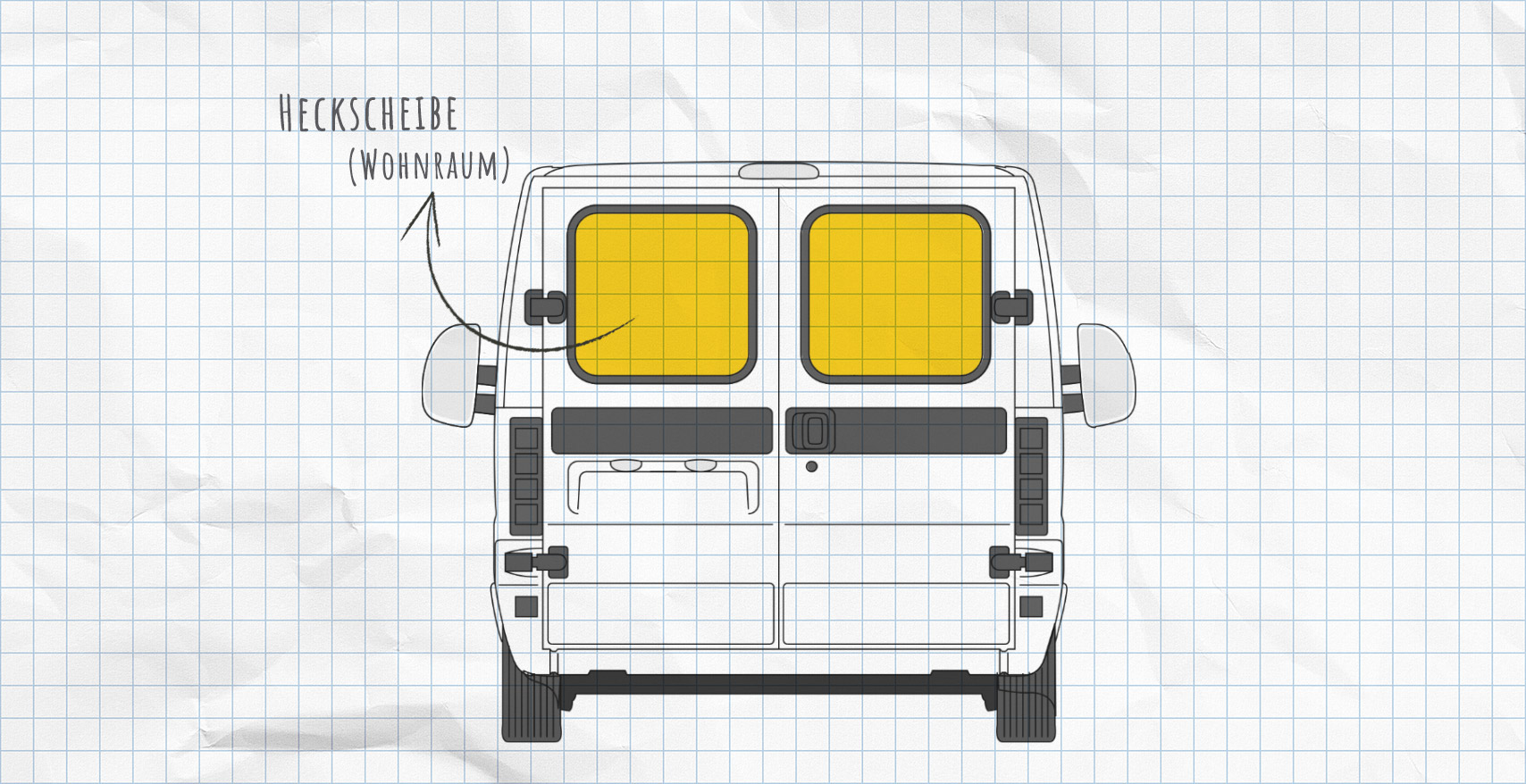 Citroën Jumper Thermomatten Heckscheibe 1994-2006