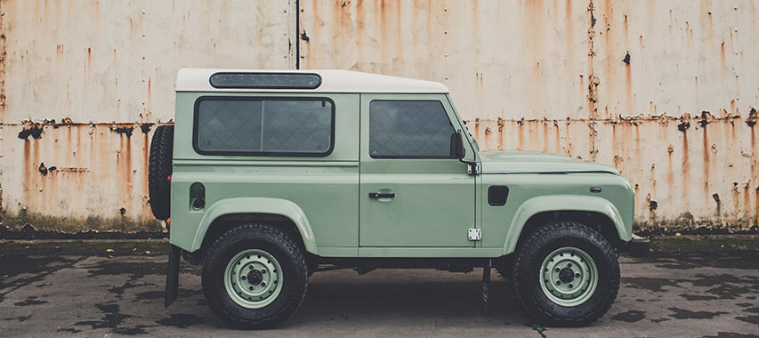 Magnet-Verdunklungen Land Rover Defender Außenansicht