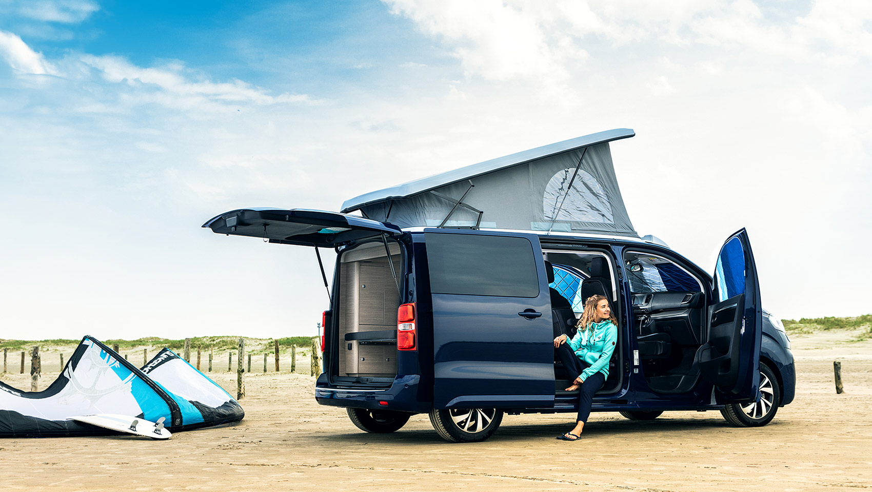 Project Camper Isomatten Citroen Jumpy, Pössl Campster Seitenfenster