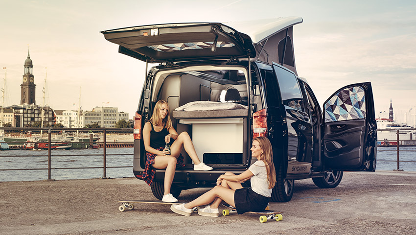 Project Camper Isomatten Mercedes Vito Heckklappe