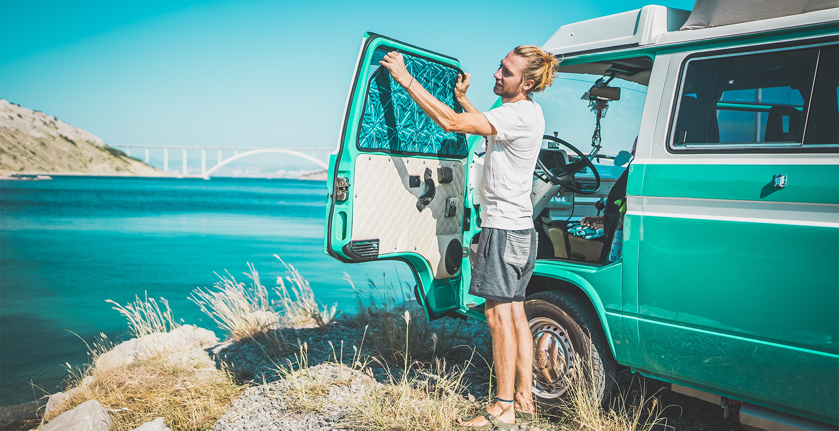 Project Camper Isomatte mit Magnet VW T3 Marc Strand