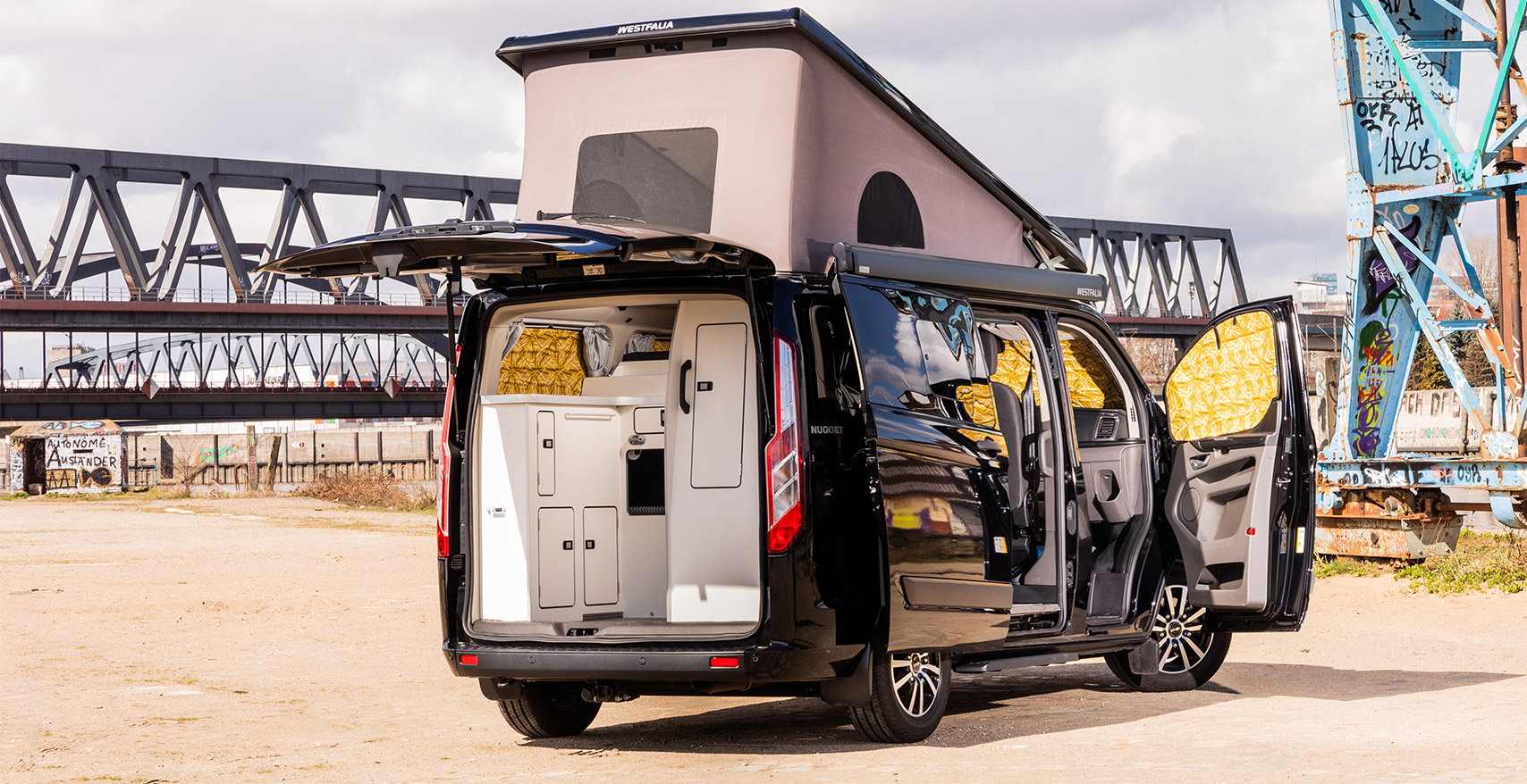 Project Camper Magnet-Thermomatten Ford Transi Custom Nugget Hamburg